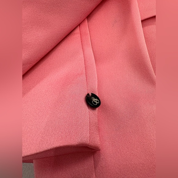 Scotch & Soda R’Belle Girls Blazer Coral Satin Finish Button Front Tailored - Picture 9 of 15